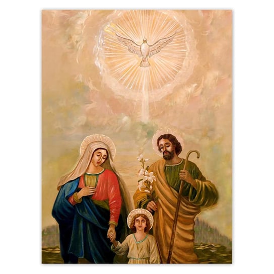 Plakat Święta Rodzina Józef Maria, 30x40 cm ZeSmakiem