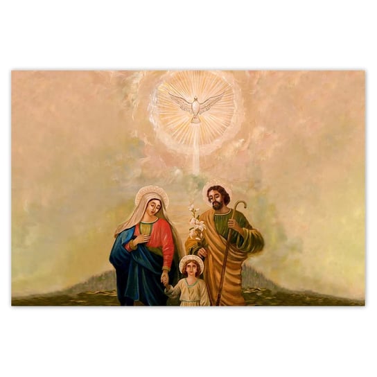 Plakat Święta Rodzina Józef Maria, 93x62 cm ZeSmakiem