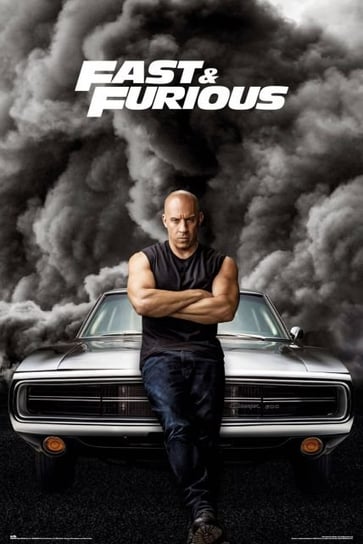Plakat Szybcy i Wściekli Dominic Toretto plakaty na ścianę Fast and Furious 61x91,5 cm Grupoerik