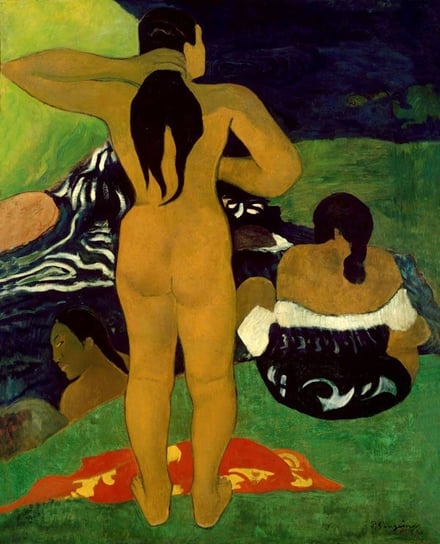 Plakat, Tahitian Women Bathing, Paul Gauguin, 61x91,5 cm reinders