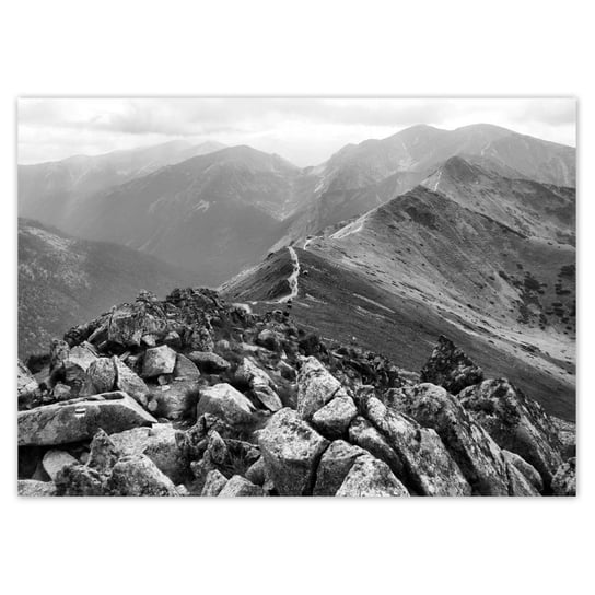 Plakat Tatry Polskie góry, 70x50 cm ZeSmakiem