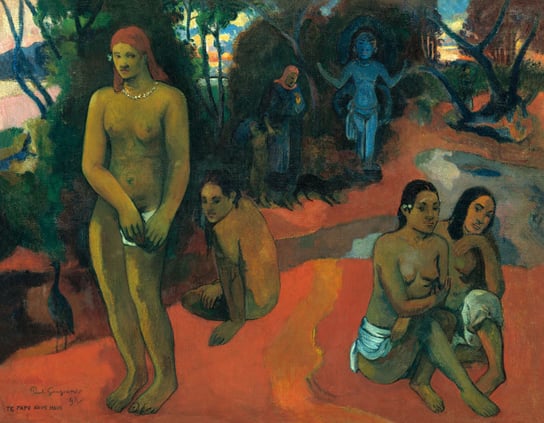 Plakat, Te Pape Nave Nave , Paul Gauguin, 60x40 cm reinders