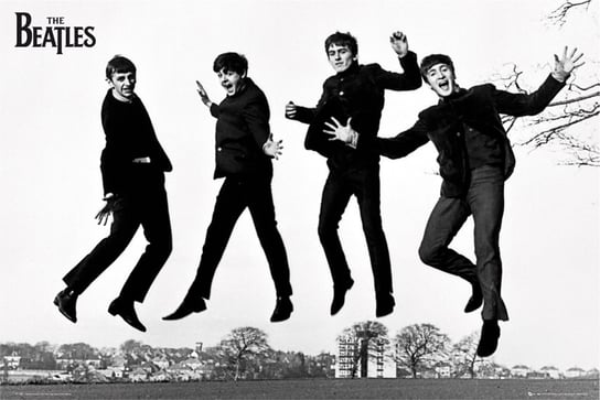 Plakat, The Beatles jump 2, 91,5x61 cm Inny producent