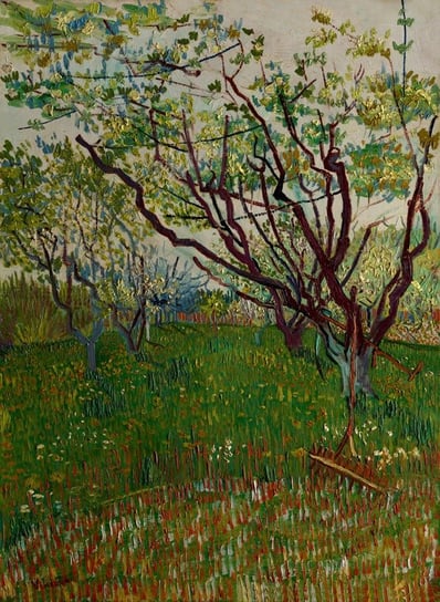 Plakat, The Flowering Orchard, Vincent van Gogh, 40x60 cm reinders
