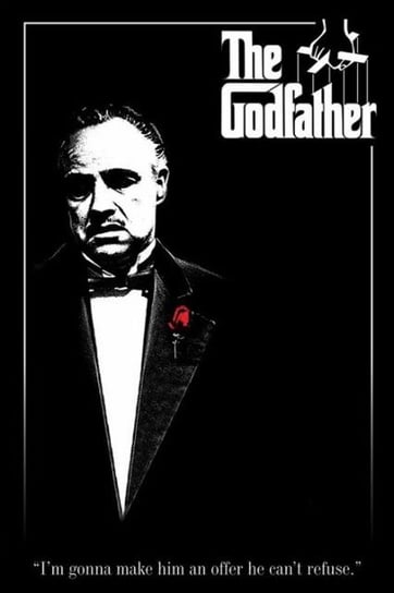 Plakat, The Godfather - Red Rose, 61x91 cm The Godfather