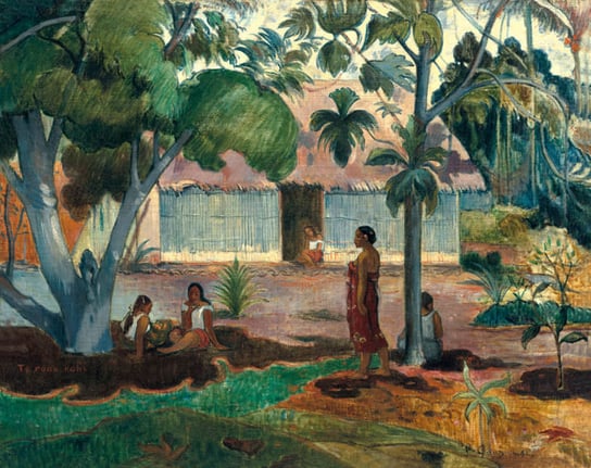 Plakat, The Large Tree, Paul Gauguin, 100x70 cm reinders