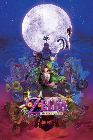 Plakat, The Legend Of Zelda - Majora's Mask, 61x91 cm The Legend Of Zelda