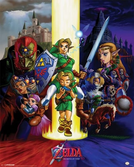 Plakat, The Legend Of Zelda (Ocarina Of Time), 40x50 cm The Legend Of Zelda