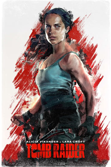 Plakat, Tomb Raider, 21x29,7 cm reinders