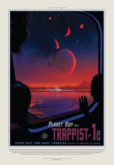 Plakat, Trappist, 60x80 cm reinders