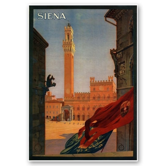 Plakat Turystyczny Siena 50x70 Legendarte