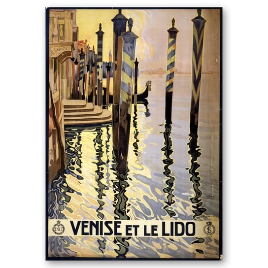 Plakat Turystyczny Venise Et Le Lido 50x70 Legendarte