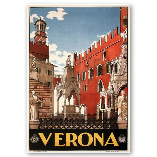 Plakat Turystyczny Verona 50x70 Legendarte