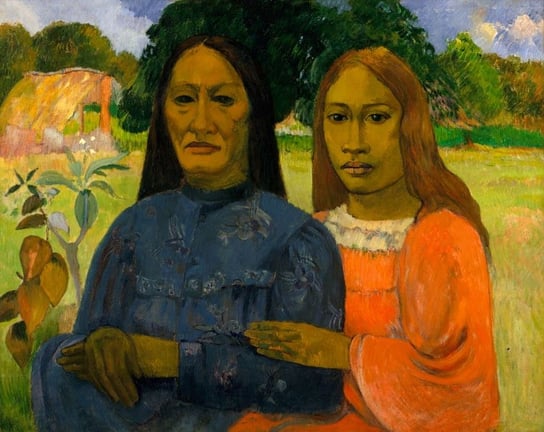 Plakat, Two Women, Paul Gauguin, 91,5x61 cm reinders