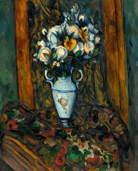Plakat, Vase of Flowers, Paul Cézanne, 61x91,5 cm reinders