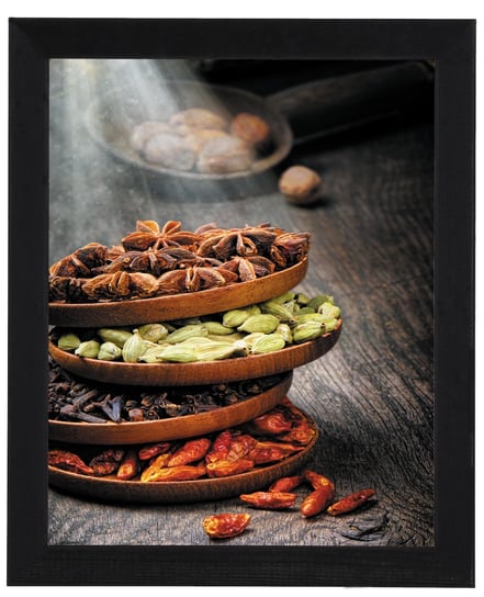 Plakat w czarnej ramie, 20x25 cm- Spices 3 POSTERGALERIA