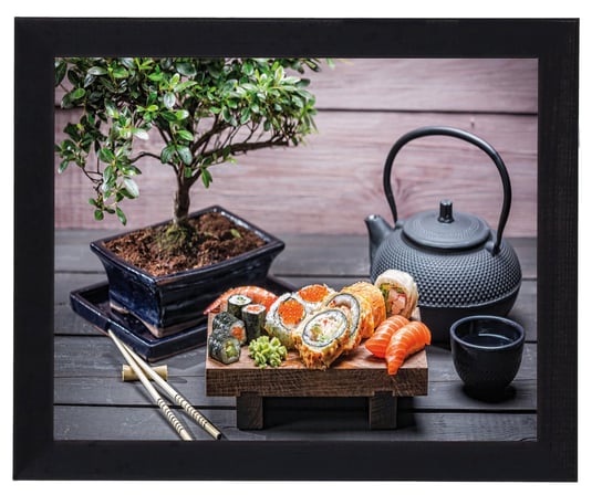 Plakat w czarnej ramie, 20x25 cm- Sushi 1 POSTERGALERIA