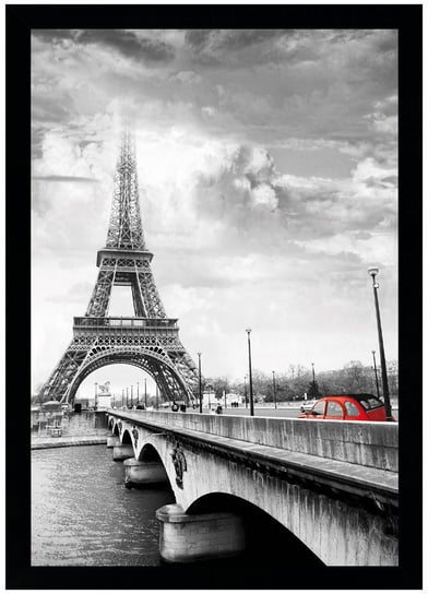 Plakat w czarnej ramie, 70x100 cm- Paris 1 POSTERGALERIA