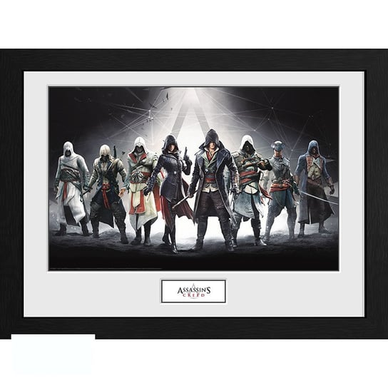 Plakat w ramce ASSASSIN'S CREED - "Characters" (30x40 cm) Assassin's Creed
