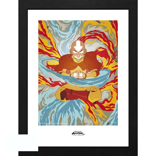 Plakat w ramce AVATAR - "Aang Avatar State" (30x40 cm) GB eye