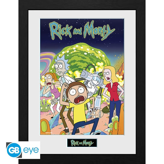 Plakat w ramce, Compilation RICK AND MORTY, 30,5*40,6cm GB eye