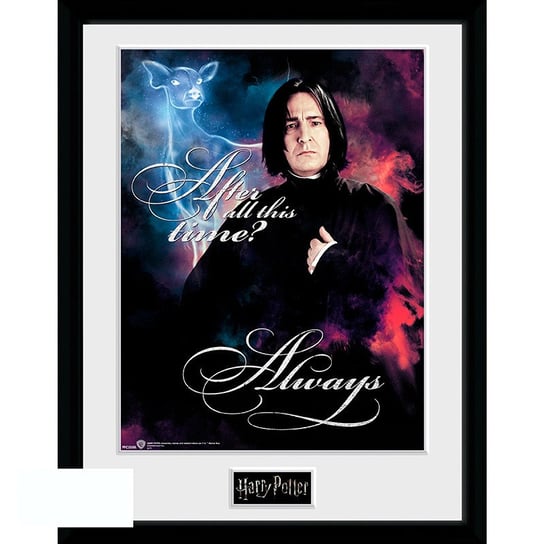 Plakat w ramce HARRY POTTER - "Snape Always" (30x40 cm) GB eye