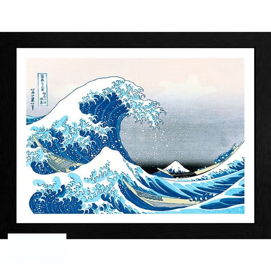 Plakat w ramce HOKUSAI - "Great Wave" (30x40 cm) GB eye