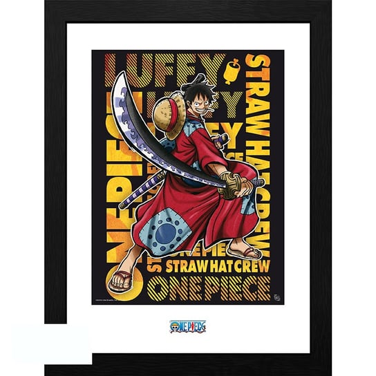 Plakat w ramce ONE PIECE - "Luffy in Wano Artwork" (30x40 cm) GB eye
