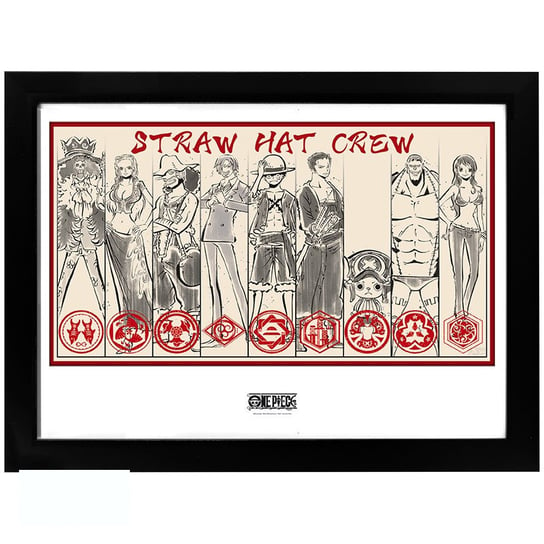 Plakat w ramce ONE PIECE - "Straw Hat Crew" (30x40 cm) GB eye