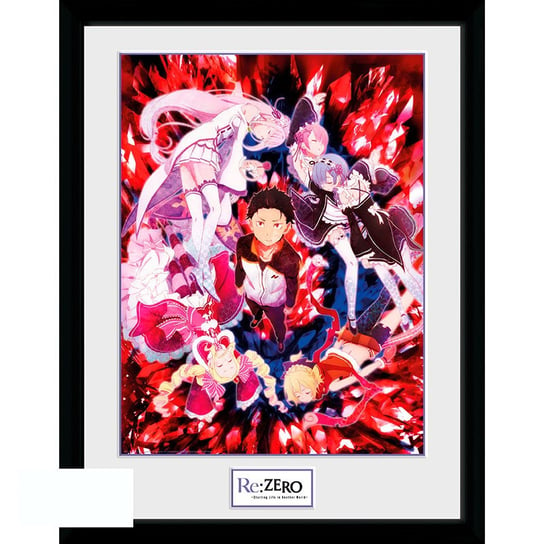 Plakat w ramce RE: ZERO - "Key Art" (30x40 cm) GB eye