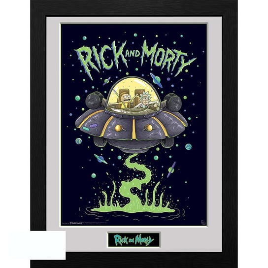 Plakat w ramce RICK AND MORTY - "Ship" (30x40 cm) RICK AND MORTY
