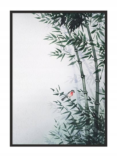 Plakat w ramie E-DRUK Bambus, 43x33 cm e-druk