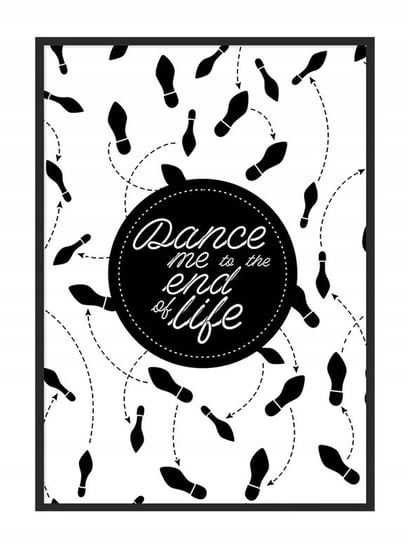 Plakat w ramie E-DRUK Dance, 43x33 cm e-druk
