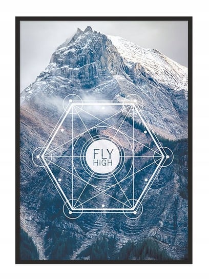 Plakat w ramie E-DRUK Fly, 33x43 cm e-druk