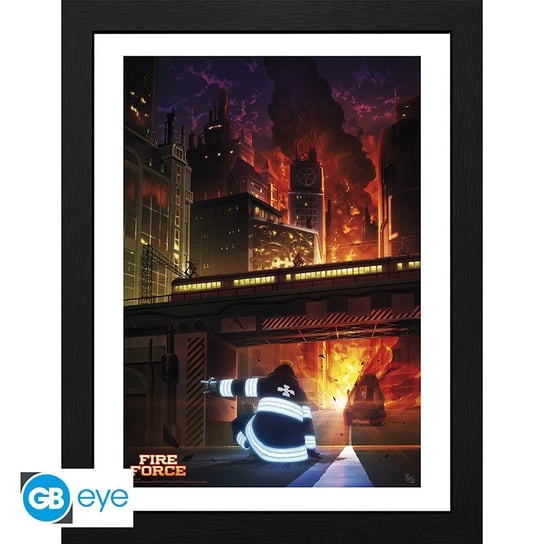 Plakat W Ramie Fire Force - Spontaneous Human Combustion (30 X 40 Cm) GB eye