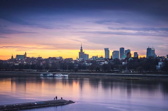 Plakat, Warszawa Panorama, 29,7x21 cm reinders