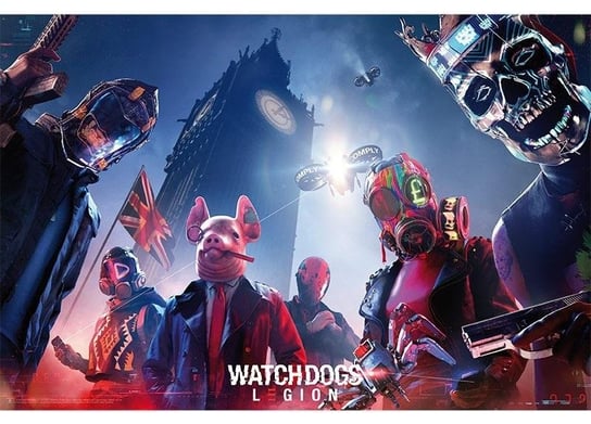 plakat watch dogs legion - poster 91x61 Inna marka