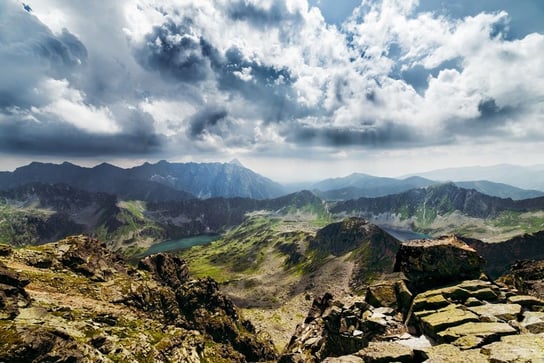 Plakat, Widok z koziego Wierchu, Tatry, 70x50 cm reinders