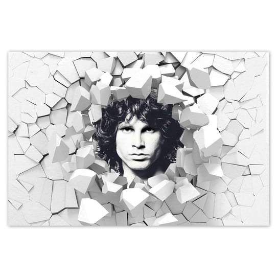 Plakat Wokalista The Doors, 60x40 cm ZeSmakiem