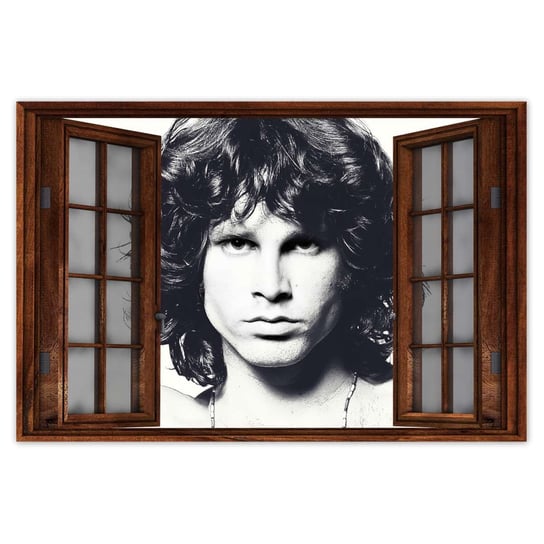Plakat Wokalista The Doors, 60x40 cm ZeSmakiem