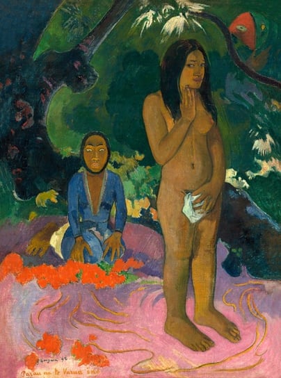Plakat, Words of the Devil, Paul Gauguin, 20x30 cm reinders