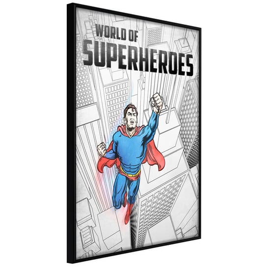 Plakat - World of Superheroes [Poster] ARTGEIST