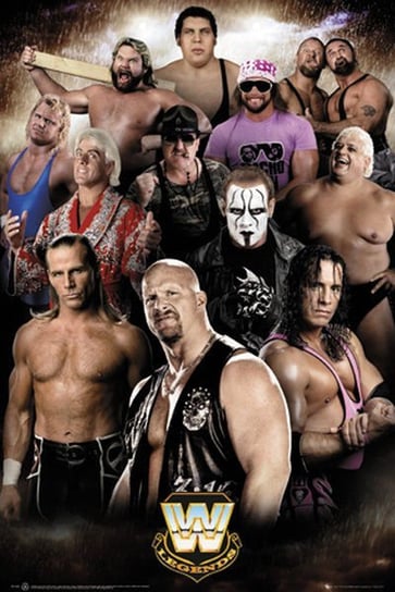 plakat WWE - LEGENDS GB eye
