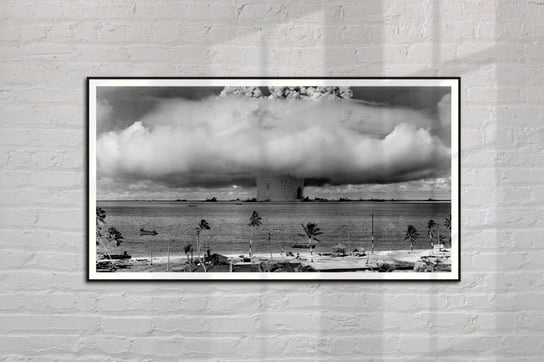 Plakat Wybuch bomby jądrowej Baker 60x30 cm / DodoPrint Dodoprint