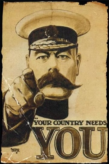 Plakat, Your country needs you - Patriotyzm, 61x91,5 cm GB eye
