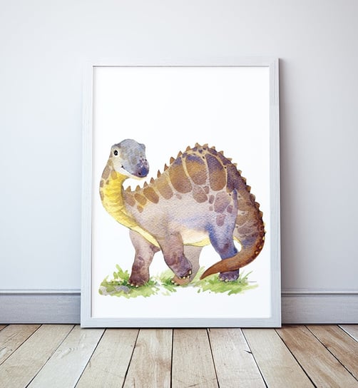 Plakat z Dinozaurem, Dino 3 format A3 Wallie Studio Dekoracji
