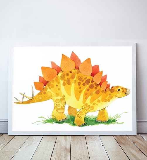 Plakat z Dinozaurem, Dino 5 format A3 Wallie Studio Dekoracji