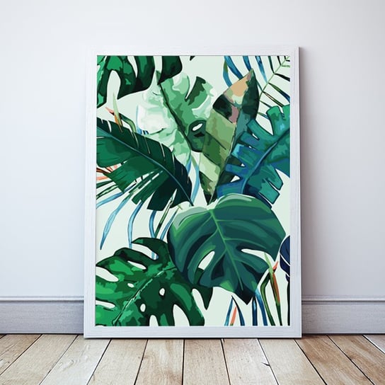 Plakat z motywami roślinnymi, Love is in the air 2 format A3 Wallie Studio Dekoracji