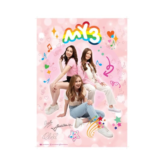 Plakat zespołu My3: Amelia, Sandi i Ola Inna marka