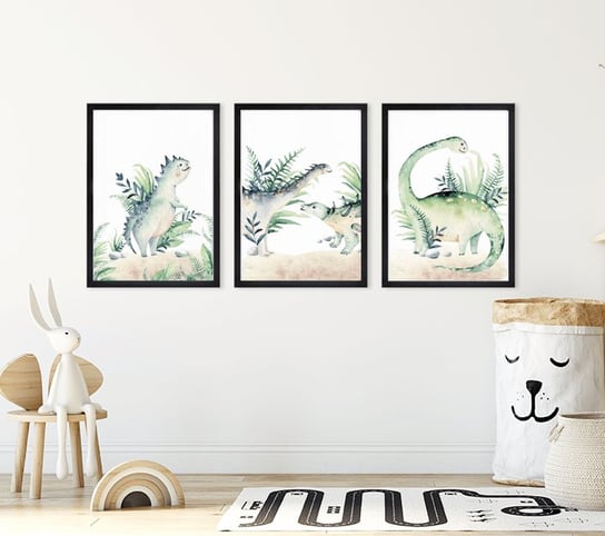 Plakaty dla chłopca, Dinozaury format 40x50cm Wallie Studio Dekoracji